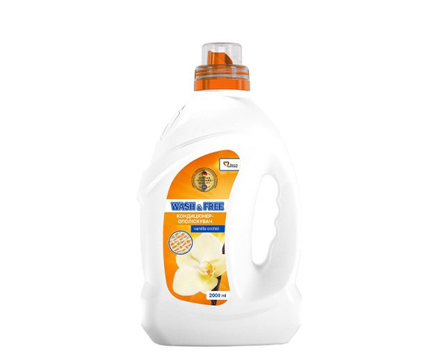 WASH & FREE Fabric softener Vanilla and Orchid 2L